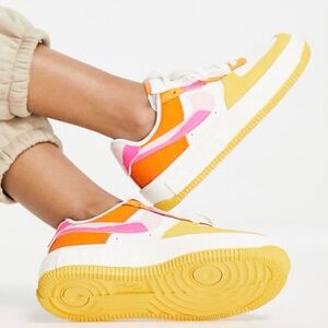 Nike Air Force 1 Fontanka 'Sunrise' DX2675-100 Women's Size 10.5